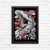 Clever Dino - Posters & Prints