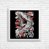 Clever Dino - Posters & Prints