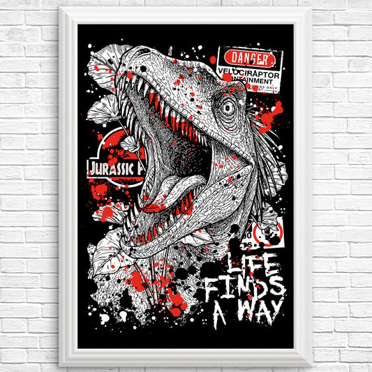 Clever Dino - Posters & Prints