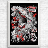 Clever Dino - Posters & Prints