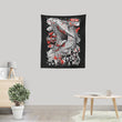 Clever Dino - Wall Tapestry
