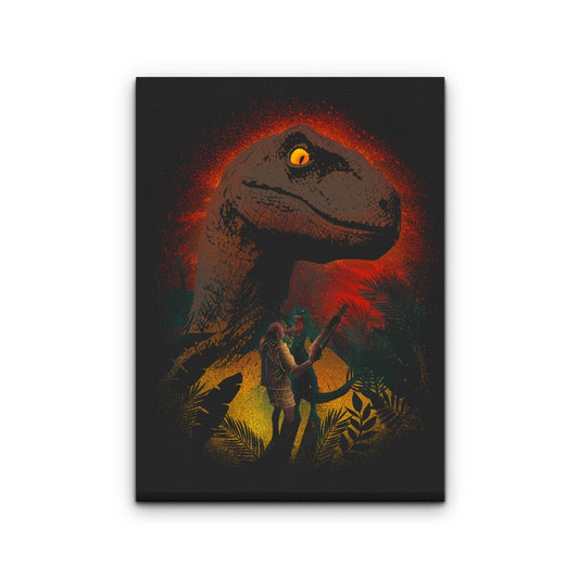 Clever Silhouette - Canvas Print