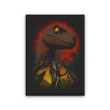 Clever Silhouette - Canvas Print