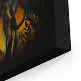 Clever Silhouette - Canvas Print