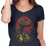 Clever Silhouette - Women's V-Neck