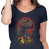 Clever Silhouette - Women's V-Neck