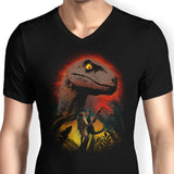 Clever Silhouette - Men's V-Neck