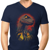 Clever Silhouette - Men's V-Neck