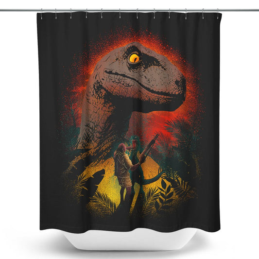 Clever Silhouette - Shower Curtain