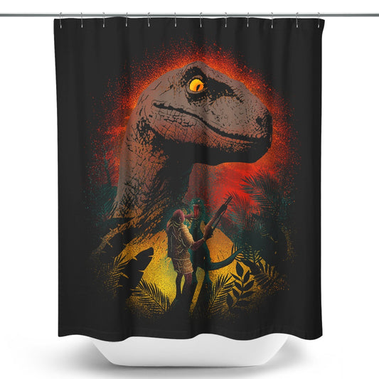 Clever Silhouette - Shower Curtain