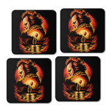 Clown Beneath the Moon - Coasters