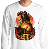 Clown Beneath the Moon - Long Sleeve T-Shirt