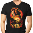 Clown Beneath the Moon - Men's V-Neck