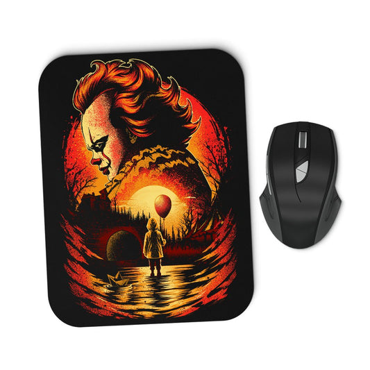 Clown Beneath the Moon - Mousepad