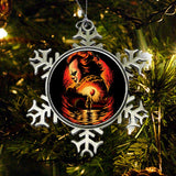 Clown Beneath the Moon - Ornament