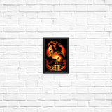 Clown Beneath the Moon - Posters & Prints