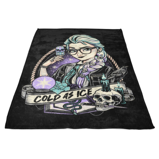 Cold as Ice - Fleece Blanket