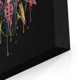 Colorful Mask - Canvas Print