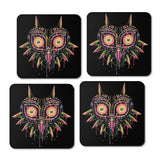 Colorful Mask - Coasters