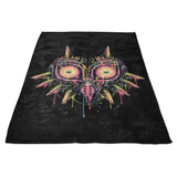 Colorful Mask - Fleece Blanket