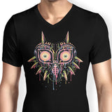 Colorful Mask - Men's V-Neck
