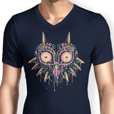 Colorful Mask - Men's V-Neck