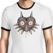 Colorful Mask - Ringer T-Shirt