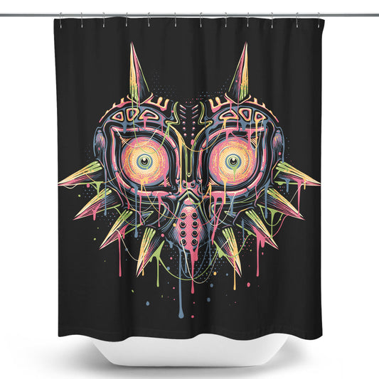 Colorful Mask - Shower Curtain