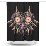 Colorful Mask - Shower Curtain