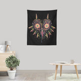 Colorful Mask - Wall Tapestry