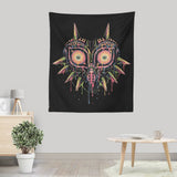Colorful Mask - Wall Tapestry