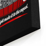 Come to Woodsboro - Canvas Print