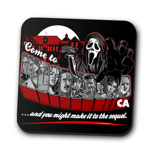 Come to Woodsboro - Coasters