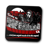 Come to Woodsboro - Coasters