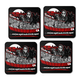 Come to Woodsboro - Coasters