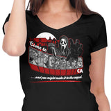 Come to Woodsboro - Women's V-Neck