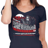 Come to Woodsboro - Women's V-Neck