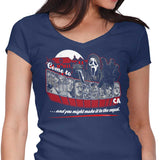 Come to Woodsboro - Women's V-Neck