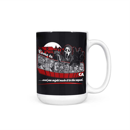 Come to Woodsboro - Mug