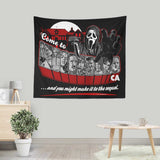 Come to Woodsboro - Wall Tapestry