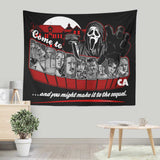 Come to Woodsboro - Wall Tapestry