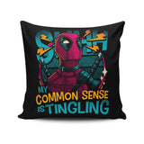 Common Sense - Throw Pillow