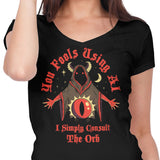 Consult the Orb - Women's V-Neck