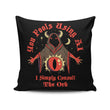 Consult the Orb - Throw Pillow