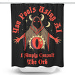 Consult the Orb - Shower Curtain