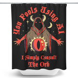 Consult the Orb - Shower Curtain