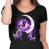 Cosmic Moon - Women's V-Neck