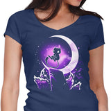 Cosmic Moon - Women's V-Neck