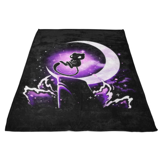 Cosmic Moon - Fleece Blanket