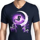 Cosmic Moon - Men's V-Neck